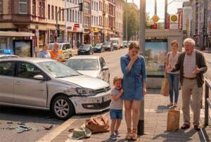 Verkehrsunfall! Was ist zu beachten? (KI-generiert)